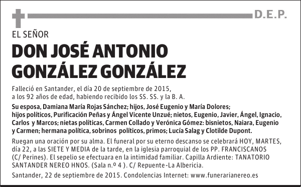 José Antonio González González