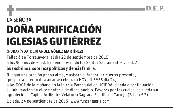 Purificación Iglesias Gutiérrez