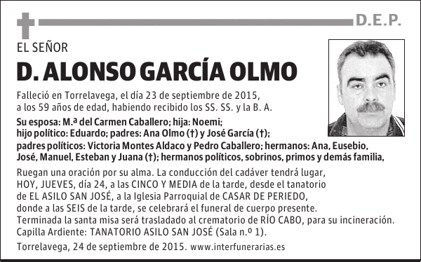 Alonso García Olmo