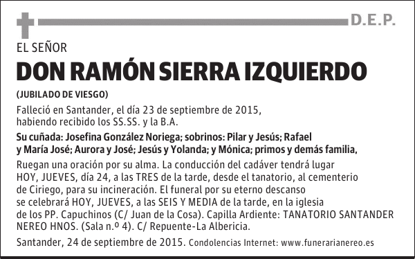 Ramón Sierra Izquierdo