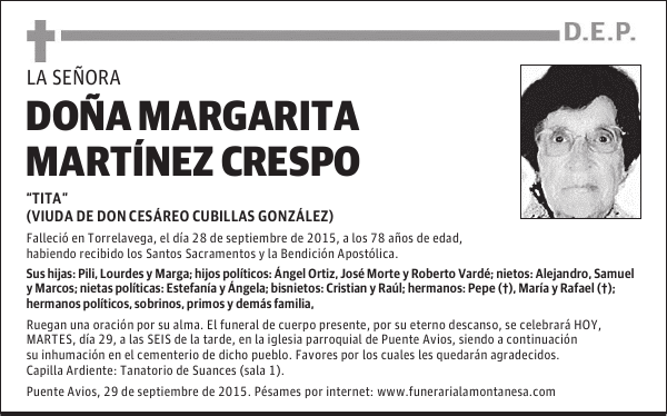 Margarita Martínez Crespo