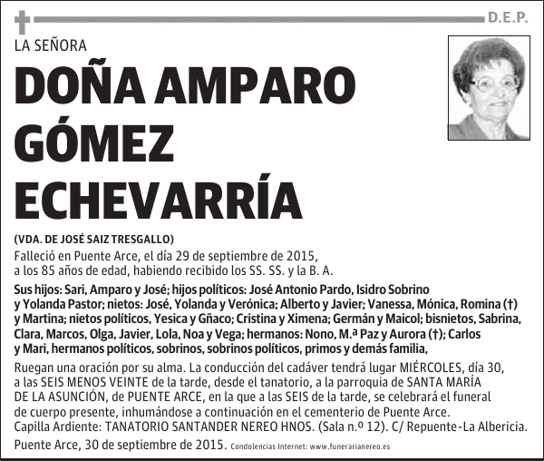 Amparo Gómez Echevarría