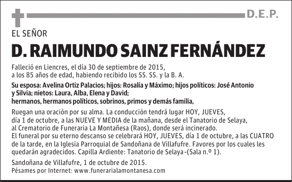 Raimundo Sainz Fernández