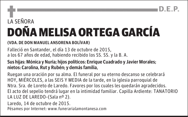 Melisa Ortega García