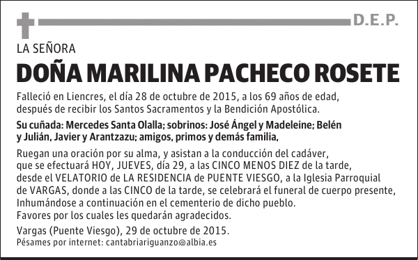 Marilina Pacheco Rosete