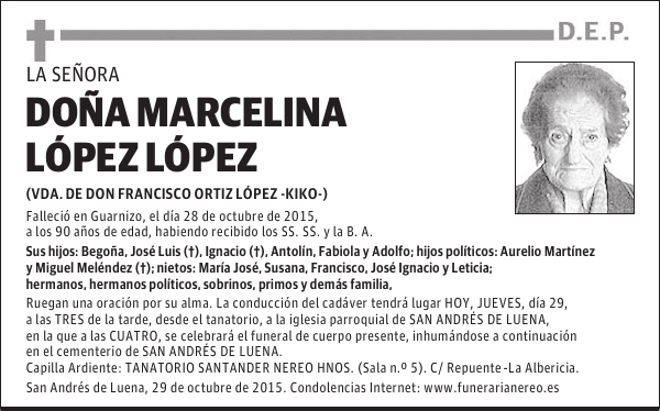 Marcelina López López