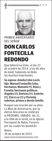 Carlos Fontecilla Redondo
