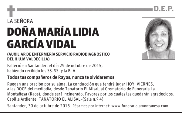 María Lidia García Vidal 2