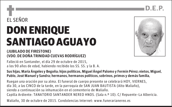Enrique Santiago Aguayo