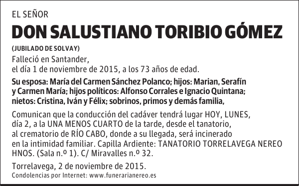 Salustiano Toribio Gómez