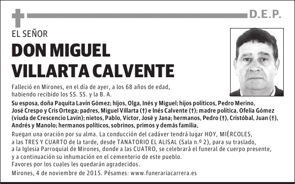 Miguel Villarta Calvente