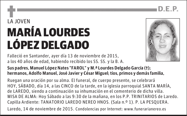 María Lourdes López Delgado