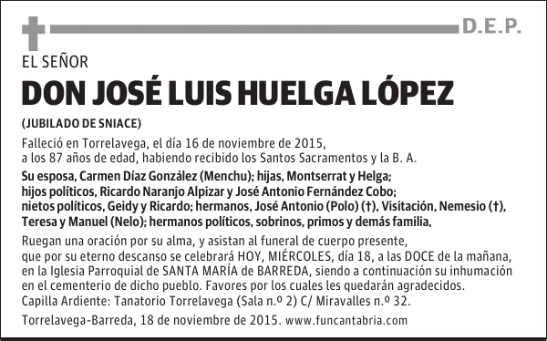 José Luis Huelga López
