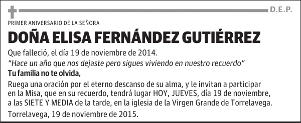 Elisa Fernández Gutiérrez