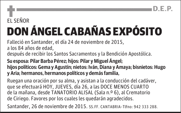 Ángel Cabañas Expósito