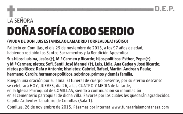 Sofía Cobo Serdio