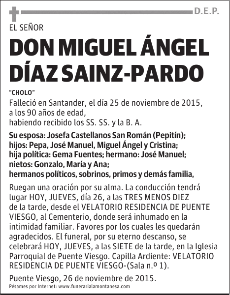 Miguel Angel Díaz Sainz-Pardo