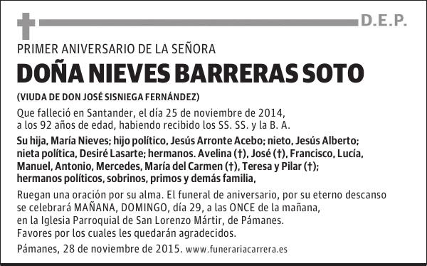 Nieves Barreras Soto