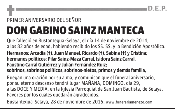 Gabino Sainz Manteca