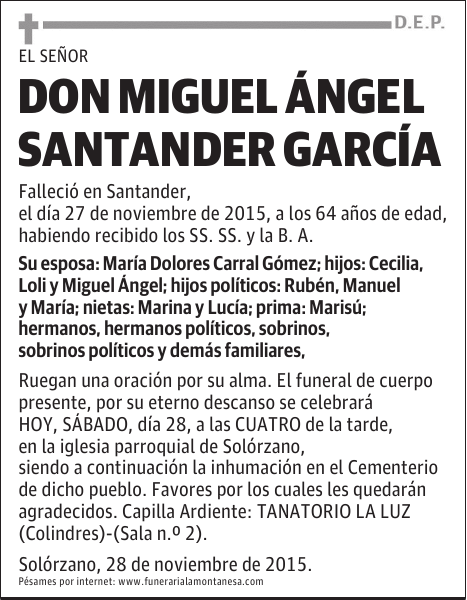 Miguel Ángel Santander García