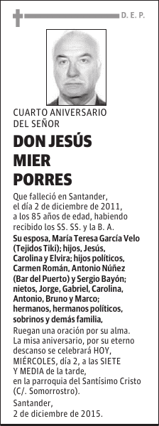 Jesús Mier Porres