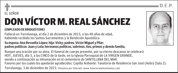 Víctor M. Real Sánchez