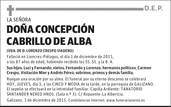Concepción Cabrillo de Alba