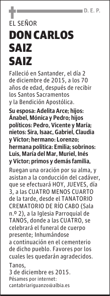 Carlos Saiz Saiz