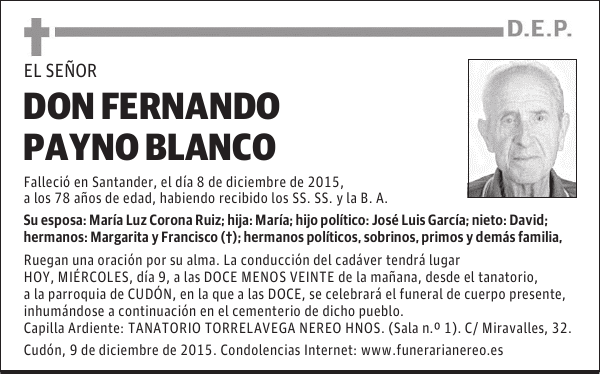 Fernando Payno Blanco