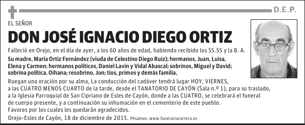 José Ignacio Diego Ortiz