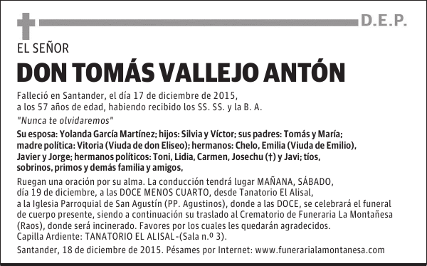 Tomás Vallejo Antón
