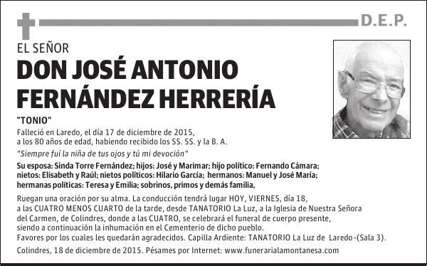 José Antonio Fernández Herreria
