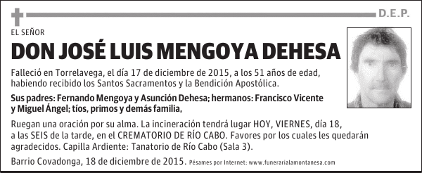 José Luis Mengoya Dehesa