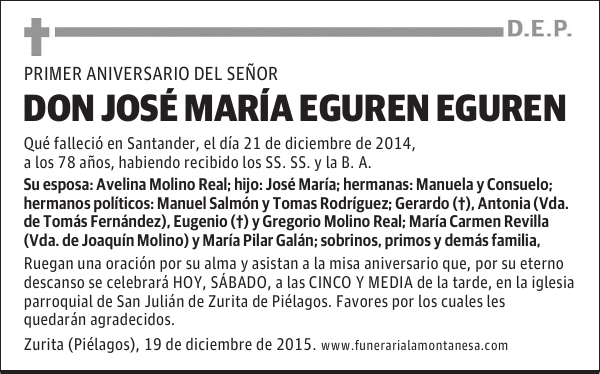 José María Eguren Eguren