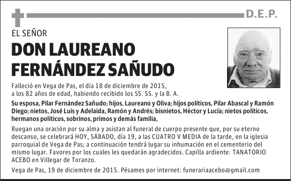 Laureano Fernández Sañudo