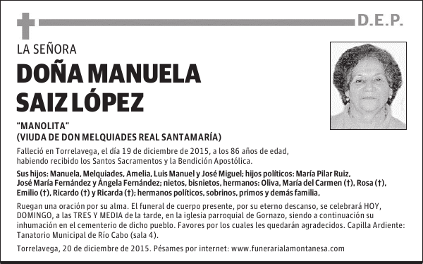 Manuela Saiz LÃ³pez