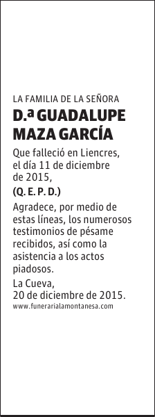 Guadalupe Maza GarcÃ­a