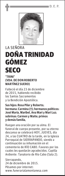 Trinidad Gómez Seco