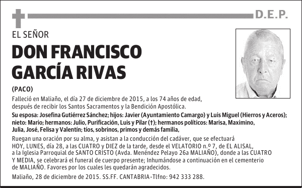 Francisco GarcÃ­a Rivas
