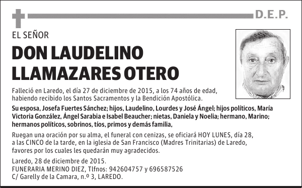 Laudelino Llamazares Otero