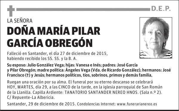 MarÃ­a Pilar GarcÃ­a ObregÃ³n