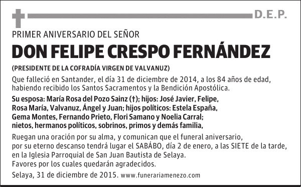 Felipe Crespo Fernández