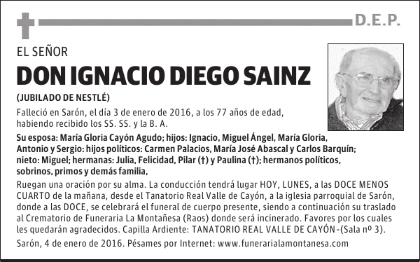 Ignacio Diego Sainz