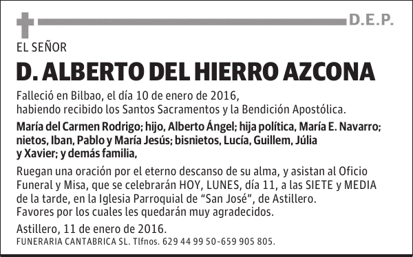 Alberto del Hierro Azcona