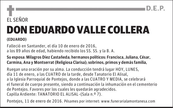 José Eduardo Valle Collera