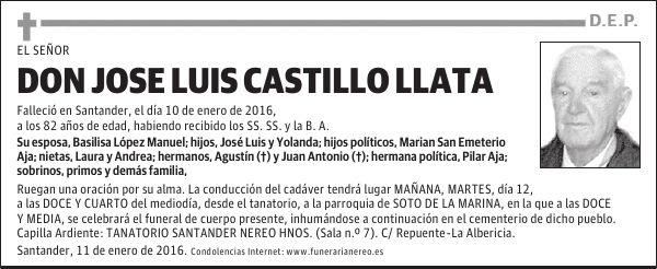 José Luis Castillo Llata