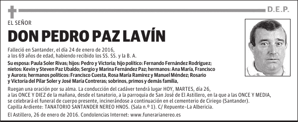 Pedro Paz Lavín