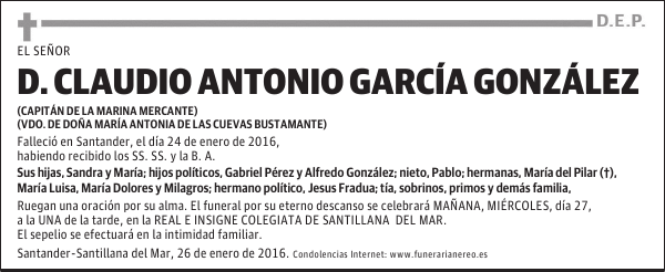 Claudio Antonio García González