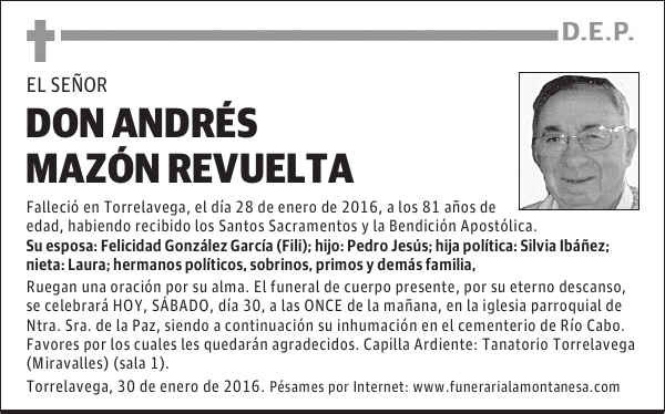 Andrés Mazón Revuelta