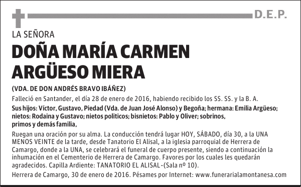 Maria Carmen Argüeso Miera
